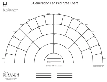 6 Generation Fan Chart preview
